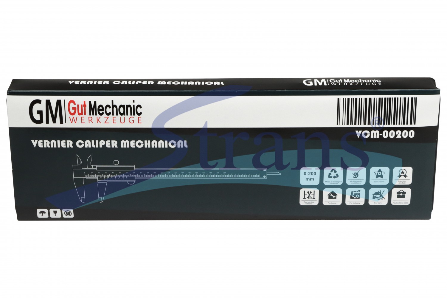 Штангенциркуль Gut Mechanic L-200Mm (Механічний) Vcm00200 купити в